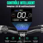 Trottinette Électrique – 500W, Double Suspension & Éclairage LED - Kf a c ca a e bb a b f e p - Mon Univers Tech