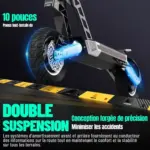 Trottinette Électrique – 500W, Double Suspension & Éclairage LED - Kf a d f f ce d ee f - Mon Univers Tech