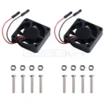 Pack 2 Ventilateurs 40×40 mm LED – Refroidissement Raspberry Pi - Kf h d b d f d fb ec de n - Mon Univers Tech