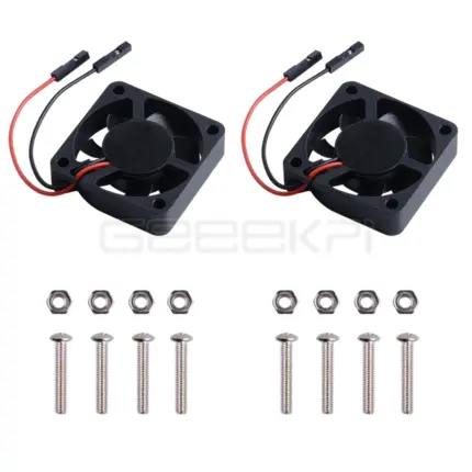 Pack 2 Ventilateurs 40×40 mm LED – Refroidissement Raspberry Pi - Kf h d b d f d fb ec de n - Mon Univers Tech