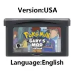 Cartouche de jeu Pokémon Gary’s Mod Version – Game Boy Advance (Version USA, Anglais) - Kf s cf cc b e ea b f d bfaf e j - Mon Univers Tech