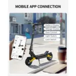 Scooter Électrique Pliable Pour Adulte OOTD S10 Motorisation 1400W Batterie 48V20AH Pneus De Route De 10 Pouces VTT Pour La Vill - Kf s f edd da c ddeac r - Mon Univers Tech