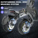 Trottinette Électrique 800W – Autonomie 40 km, Batterie 48V 15Ah - Kf s c ec c b ac ee b c n - Mon Univers Tech