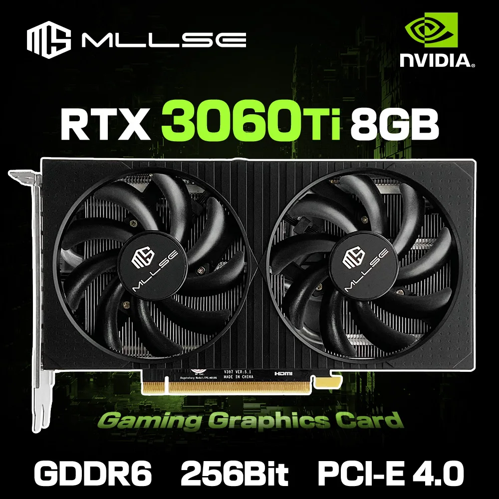 Carte Graphique RTX 3060 Ti 8Go Double Ventilation - MLLSE - Kf s d c a bc fa c bae d f aeo - Mon Univers Tech Carte Graphique RTX 3060 Ti 8Go Double Ventilation - MLLSE - Kf s d c a bc fa c bae d f aeo - Mon Univers Tech