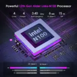 Mini PC Intel N100 S1 – Double LAN, HDMI & Écran Statut intégré - Kf s dc ff d bb f dbddb ff - Mon Univers Tech