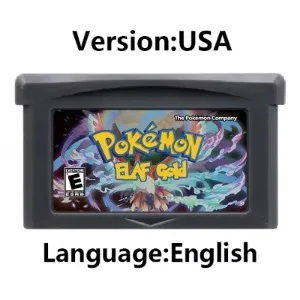 Cartouche de jeu Pokémon "Elaf Gold" – Game Boy Advance (Version USA, Anglais) - Kf s d c c ca c a ck - Mon Univers Tech