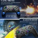 Manette Pro Switch RGB avec boutons programmables - Kf s bd fc f d de c a - Mon Univers Tech