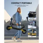 Scooter Électrique Pliable Pour Adulte OOTD S10 Motorisation 1400W Batterie 48V20AH Pneus De Route De 10 Pouces VTT Pour La Vill - Kf s a fa a a br - Mon Univers Tech