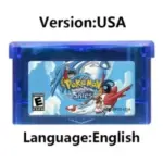 Cartouche de jeu Pokémon “Sovereign of The Ski” – Game Boy Advance (Version USA, Anglais) - Kf s dda efbb ea e beb dh - Mon Univers Tech
