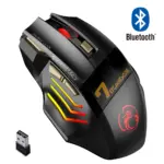 Souris Gaming sans fil RGB – 7 Boutons programmables - Kf s fa dd cc b ab f ae j - Mon Univers Tech