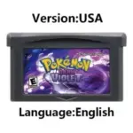 Cartouche de jeu Pokémon Dark Violet – Game Boy Advance (Version USA, Anglais) - Kf s accc aa ae aba f dda h - Mon Univers Tech