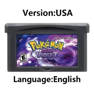 Cartouche de jeu Pokémon Dark Violet – Game Boy Advance (Version USA, Anglais) - Kf s accc aa ae aba f dda h - Mon Univers Tech