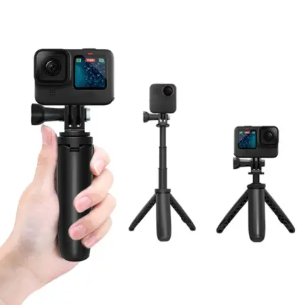 Mini trépied & poignée selfie pour Caméra d’Action – Compatible GoPro - Kf s ffc c f ef ced ae b l - Mon Univers Tech