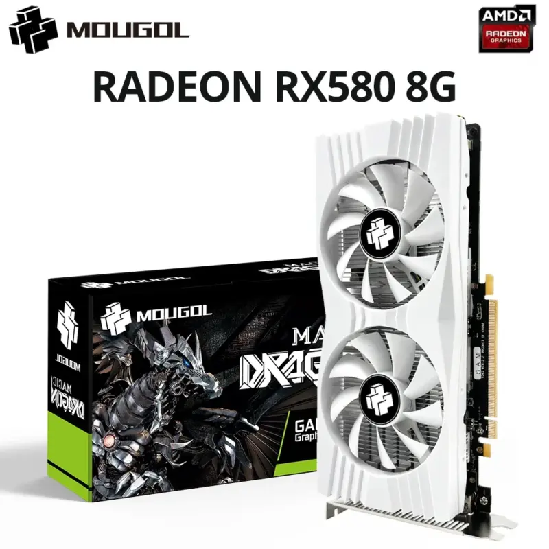 Carte Graphique Radeon RX580 8Go Double Ventilation – MOUGOL - Kf s ae fcd c c b f e el - Mon Univers Tech