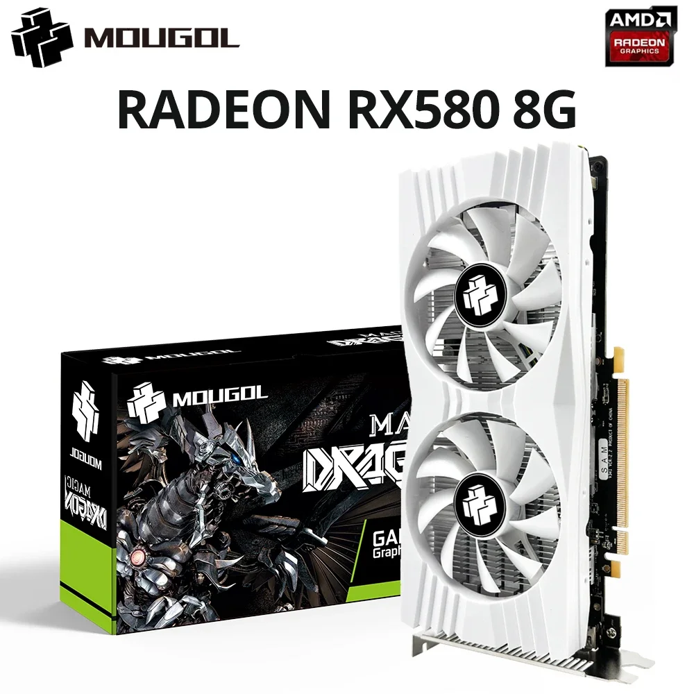 Carte Graphique Radeon RX580 8Go Double Ventilation – MOUGOL - Kf s ae fcd c c b f e el - Mon Univers Tech Carte Graphique Radeon RX580 8Go Double Ventilation – MOUGOL - Kf s ae fcd c c b f e el - Mon Univers Tech