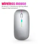 Souris sans fil rechargeable Bluetooth avec LED RGB - Kf s d a bb bd a b fef cf az - Mon Univers Tech