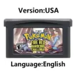 Cartouche de jeu Pokémon "Fire Red Hardcore Challenge" – Game Boy Advance (Version USA, Anglais) - Kf s a ebff bf a a p - Mon Univers Tech