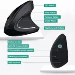 Souris ergonomique verticale sans fil – Confort & Précision - Kf s c ad e e be f ffg - Mon Univers Tech