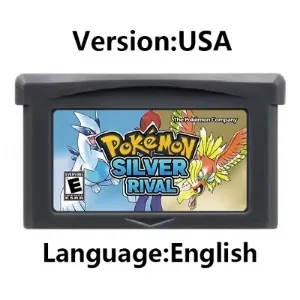Cartouche de jeu Pokémon “Silver Rival” – Game Boy Advance (Version USA, Anglais) - Kf s a cd c a f ae d fb fc c - Mon Univers Tech
