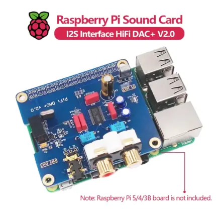 Carte Audio HiFi DAC+ I2S pour Raspberry Pi 3/4/5 - Kf s e a ee bb a d d n - Mon Univers Tech