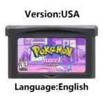 Cartouche de jeu Pokémon “Sweet” – Game Boy Advance (Version USA, Anglais) - Kf sa d f d cf a cbf l - Mon Univers Tech