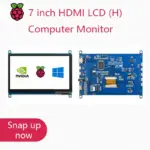 Écran LCD HDMI 7 pouces pour Raspberry Pi & PC - Kf sa b ac aabb b ffb db c ci - Mon Univers Tech