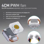 Ventilateur + Dissipateur Ice Tower RGB pour Raspberry Pi 5 - Kf sae c b df f fd c e c b - Mon Univers Tech