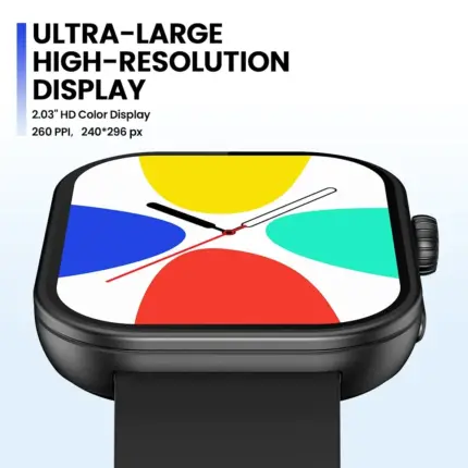 Montre Connectée Écran HD 2,03” – Affichage Haute Résolution - Kf sb c a f b a a o - Mon Univers Tech