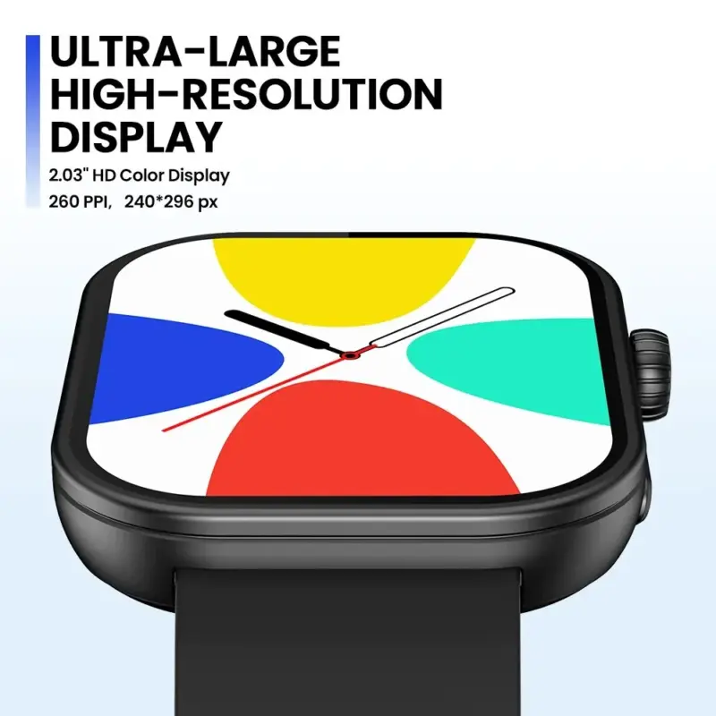 Montre Connectée Écran HD 2,03” – Affichage Haute Résolution - Kf sb c a f b a a o - Mon Univers Tech