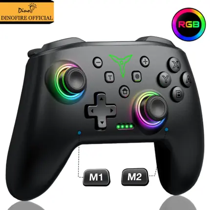 Manette Pro Switch RGB avec boutons programmables - Kf scce b ac ad e cz - Mon Univers Tech