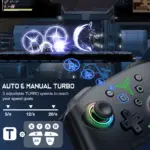 Manette Pro Switch RGB avec boutons programmables - Kf sda ae ae d b b d e a n - Mon Univers Tech