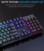 Pack Clavier & Souris Gaming RGB – Édition Gamer - Kf se a e d cb c ae a ce c - Mon Univers Tech