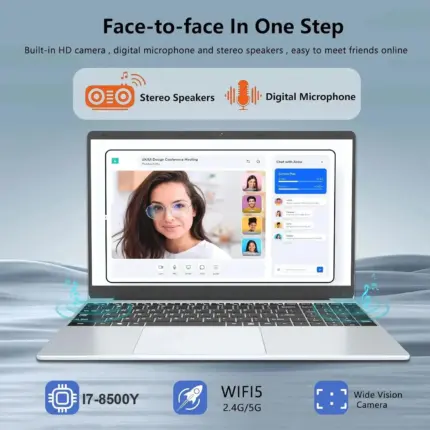 PC Portable 15,6” Intel i7-8500Y – 16Go RAM & jusqu'à 2To SSD – Windows 11 - Kf sf d c edeef ffe c e - Mon Univers Tech