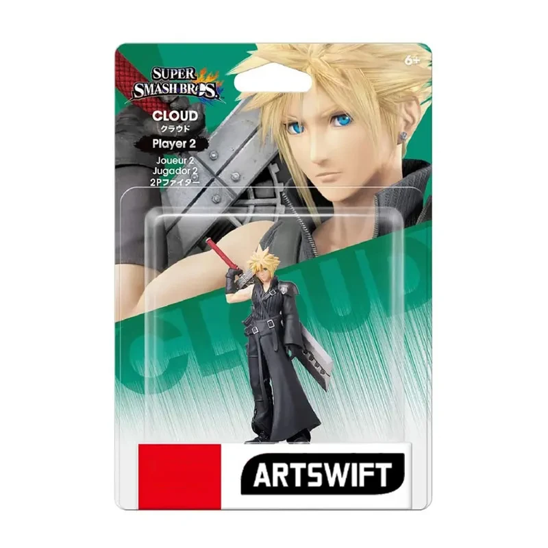 Figurine amiibot “Cloud (Player 2)” – Super Smash Bros. - Kf a a d f b f x - Mon Univers Tech
