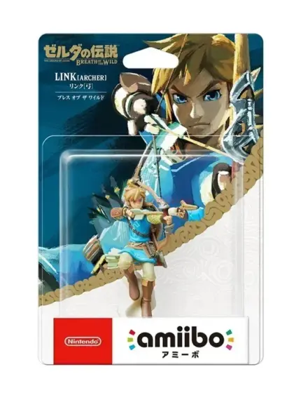 Figurine amiibot “Link Archer” – The Legend of Zelda: Breath of the Wild - Kf s a e d d b c a p - Mon Univers Tech