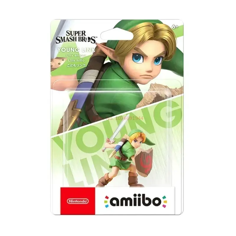 Figurine amiibo “Young Link” dans Super Smash Bros. - Kf sab e e dce d c q - Mon Univers Tech