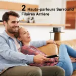 Home cinéma Dolby Atmos connecté avec barre de son et caisson de basses - Kf s dcccb d a a a ad d c fl - Mon Univers Tech