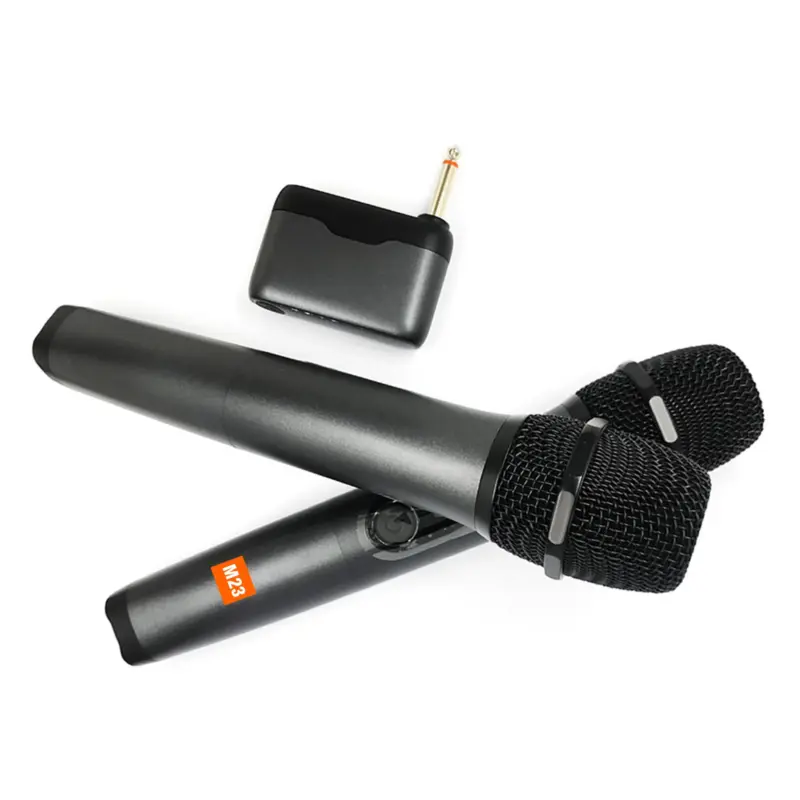 Kit 2 microphones sans fil avec récepteur audio jack - Kf s e b e e be abf b fc a - Mon Univers Tech