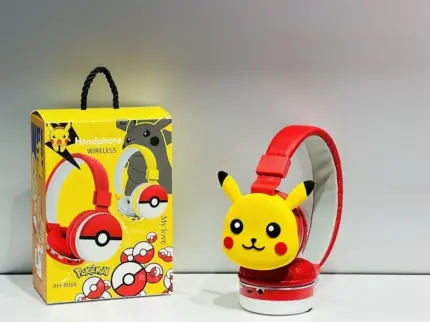 Casque Bluetooth "Pikachu" dans Pokémon (Enfant) - Kf s b a b a e a d j - Mon Univers Tech