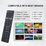 Télécommande universelle Smart TV avec  (LG, Samsung, Philips, Sony, Panasonic, etc) - Kf s eaf d cbf e fc ab d - Mon Univers Tech