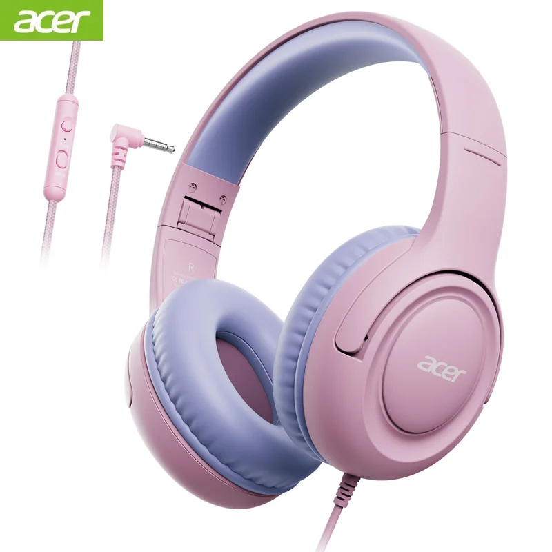 Casque filaire Acer pour enfants (avec microphone) - Kf sbdb ef deba e f e - Mon Univers Tech